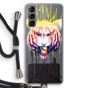 Fading: Samsung Galaxy S21 Transparant Hoesje met koord
