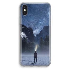 Wanderlust: iPhone XS Max Transparant Hoesje