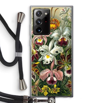 Haeckel Orchidae: Samsung Galaxy Note 20 Ultra / Note 20 Ultra 5G Transparant Hoesje met koord