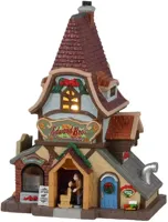 Lemax edward bros. fine woodworking verlicht kersthuisje Caddington Village 2021
