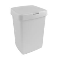 Sunware delta prullenbak met klep 25l wit