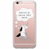 iPhone 6/6s transparant hoesje - They see me rollin'