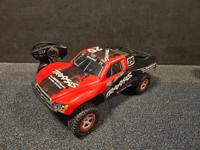 Tweedehands Traxxas Slash 2WD VXL - Rood/Zwart (VERKOCHT) - thumbnail