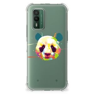 Nokia XR21 Stevig Bumper Hoesje Panda Color