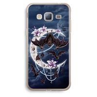 Vleermuizen Maan: Samsung Galaxy J3 (2016) Transparant Hoesje
