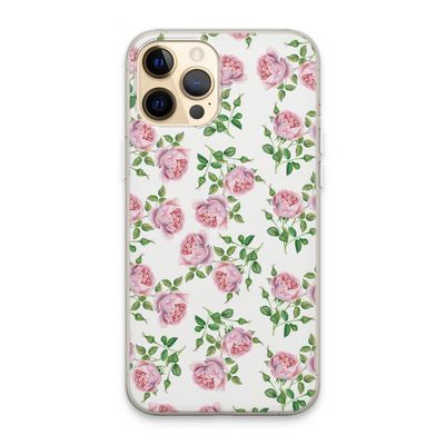 Kleine roosjes: iPhone 13 Pro Max Transparant Hoesje