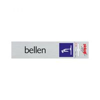 Bord Alulook Bellen - 165x44 mm zelfklevend. Bord Alulook Bellen - 165x44 mm zelfklevend.