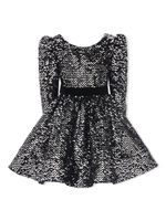 Tulleen robe Merribrook à sequins brodés - Noir