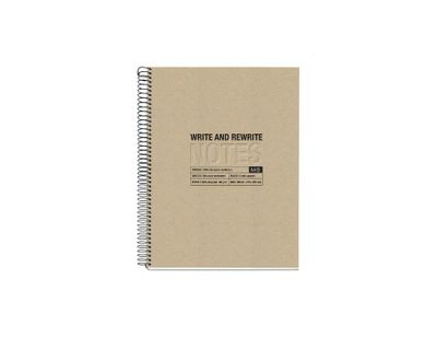 Miquelrius Notitieboek - craft - a5 geruit - 120 blz