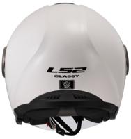 LS2 jethelm "of620 classy solid" helmet of620 classy solid s white
