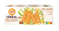 Cereal Appel hazelnoot koek