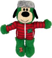 Kong Holiday Wild Knot Bear Groen Md/Lg hondenspeelgoed Kong Holiday Wild Knot Bear Groen Md/Lg hondenspeelgoed