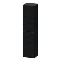 Hoge Kast Duravit D-Neo Kolomkast Wand 176 cm Linksdraaiend Mat Eiken Zwart Duravit - thumbnail