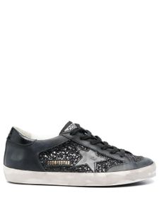 Golden Goose baskets Super-Star à paillettes - Noir