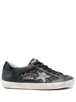 Golden Goose baskets Super-Star à paillettes - Noir