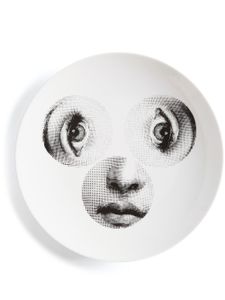 Fornasetti assiette décorative Tema e Variazioni n.40 - Blanc