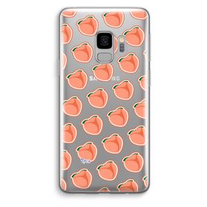 Just peachy: Samsung Galaxy S9 Transparant Hoesje