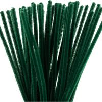 Creativ Company Chenille donkergroen 30cm, 50st.