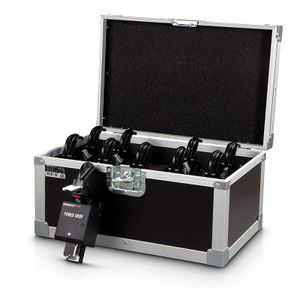 MagicFX MFX1504 Power Drop set (10 stuks inclusief gordijnklemmen en een flightcase)