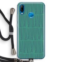 Swirls: Huawei P20 Lite Transparant Hoesje met koord