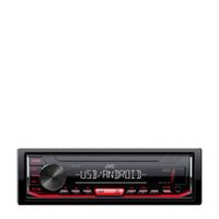 JVC KD-X162 1DIN Mechless Autoradio met Bluetooth ingebouwd. Geschikt voor iPod/iPhone - thumbnail