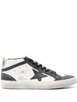 Golden Goose baskets mi-montantes Star en cuir - Gris