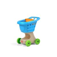 Winkelwagen Little Helpers 54 Cm Blauw - thumbnail