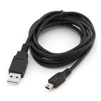 USB A naar Mini USB Kabel, 80cm - thumbnail