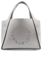 Stella McCartney sac cabas à logo Stella - Gris