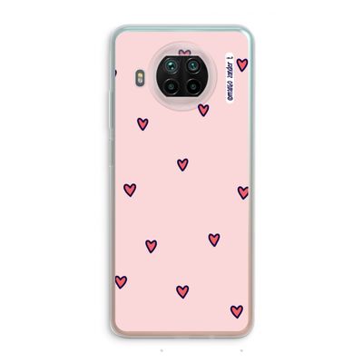 Hartjes: Xiaomi Mi 10T Lite 5G Transparant Hoesje