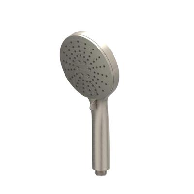 IVY Handdouche - rond - 3-standen - antikalk nozzels - ABS kunststof - Geborsteld nickel PVD 6900403