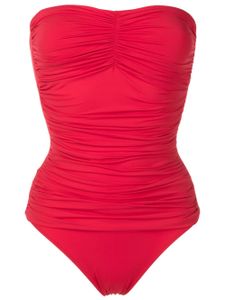 Lygia & Nanny maillot de bain Wangari Fluity à fronces - Rouge