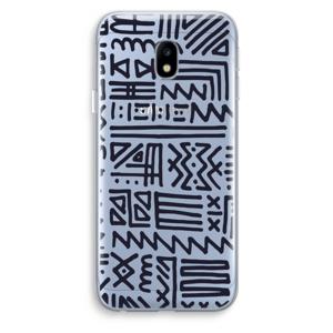 Marrakech print: Samsung Galaxy J3 (2017) Transparant Hoesje