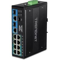 Trendnet TI-BG104 netwerk-switch Unmanaged Gigabit Ethernet (10/100/1000) Power over Ethernet (PoE) Zwart - thumbnail