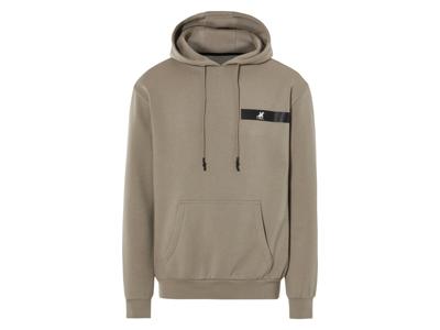 LIVERGY Heren hoodie (zand, XL)