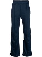 Wales Bonner pantalon de jogging Kola à logo brodé - Bleu