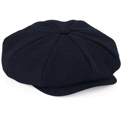 Beechfield Bakkerspet - donkerblauw - flatcap voor volwassenen