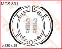 TRW Remschoenen, remblokken en voor de moto, MCS831