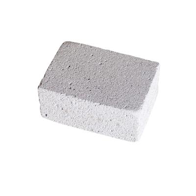 Schoonmaak steen voor barbecue - Schuursteen - BBQ reinigingsblok - 10 x 8 x 5 cm - Grijs