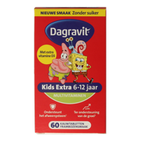 Kids extra 6 - 12 jaar 60 Kauwtabletten