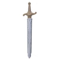 Ridder zwaard goud met zilveren schede 60 cm volwassenen - thumbnail
