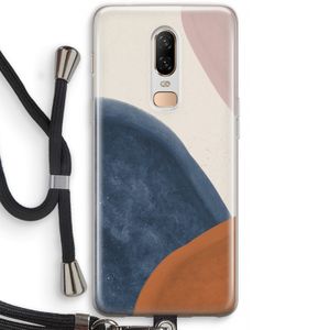 Geo #1: OnePlus 6 Transparant Hoesje met koord