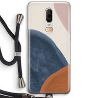 Geo #1: OnePlus 6 Transparant Hoesje met koord