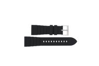 Horlogeband Armani AX2960 Rubber Zwart 24mm Horlogeband Armani AX2960 Rubber Zwart 24mm