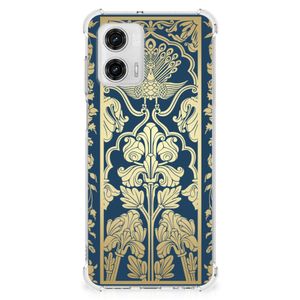 Motorola Moto G73 Case Beige Flowers