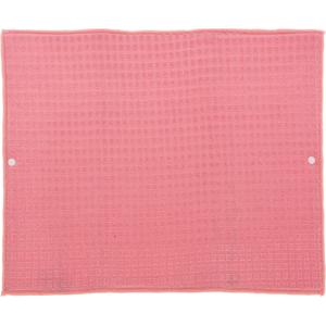 Afwas afdruipmat keuken - absorberend- microvezel - roze - 40 x 48 cm - Afdruiprekken