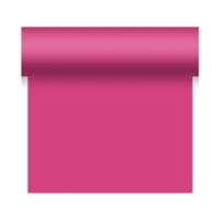 Duni tafelloper - papier - fuchsia roze - 480 x 40 cm - thumbnail