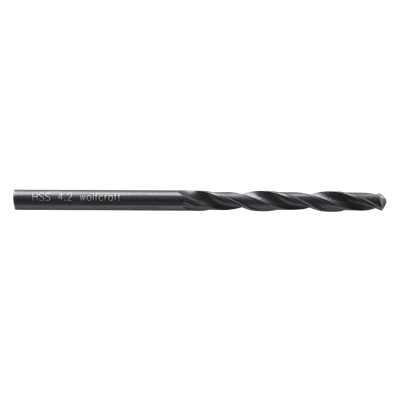Wolfcraft Metaalboor | HSS R | Ø4,2 x 75mm | 1 stuk - 7501010