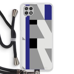 Gestalte 2: Samsung Galaxy A22 4G Transparant Hoesje met koord