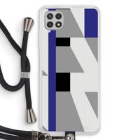 Gestalte 2: Samsung Galaxy A22 4G Transparant Hoesje met koord